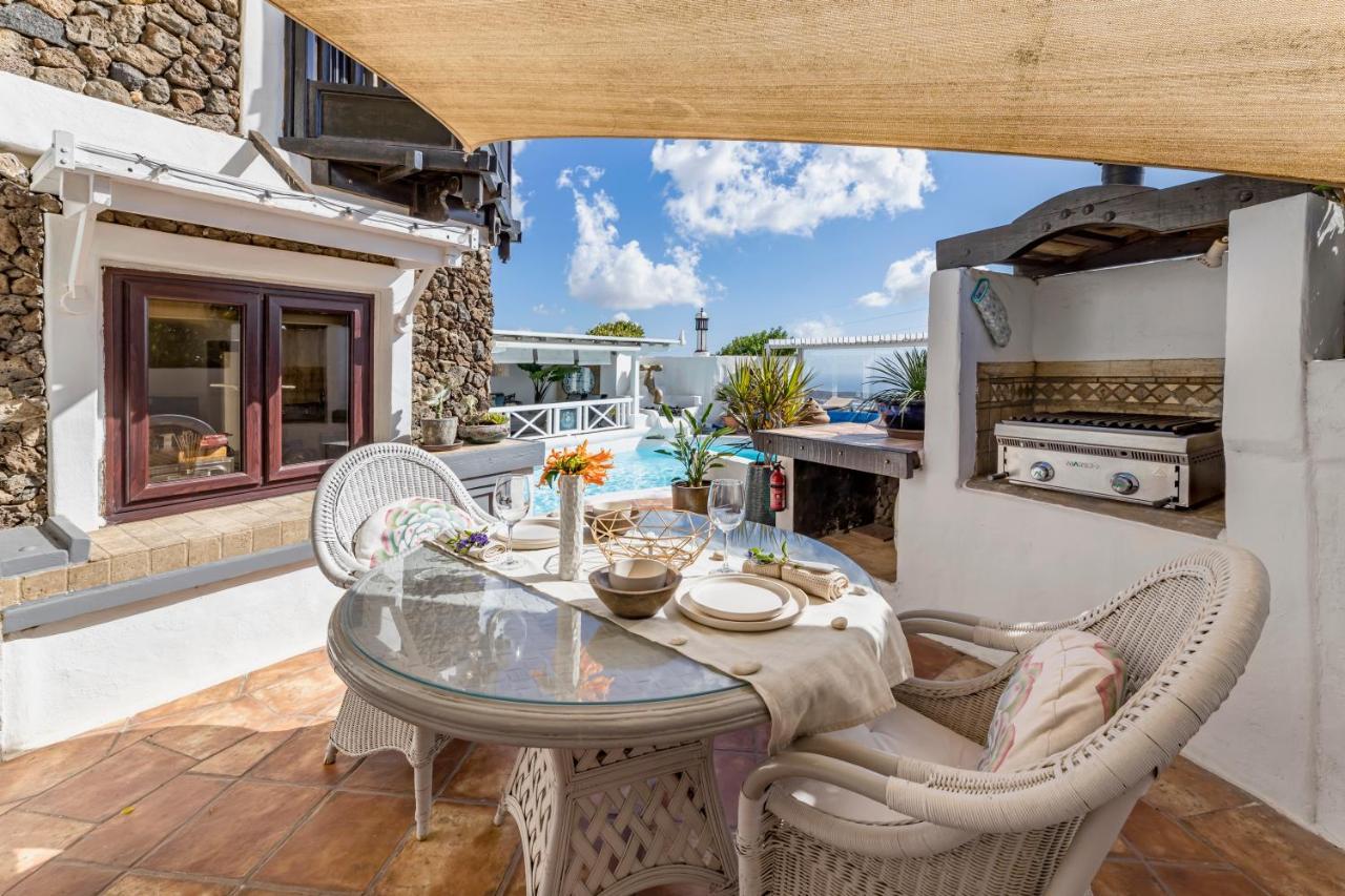 Deluxe Designer Historic Villa Via Lactea, Panoramic Sea Views, Own Private Heated Pool And Subtropical Garden La Asomada  Buitenkant foto